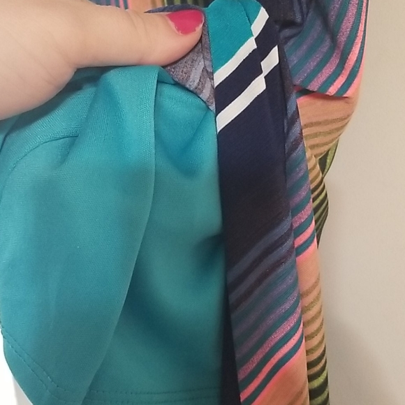 Colorful crossback maxi dress - Picture 8 of 8